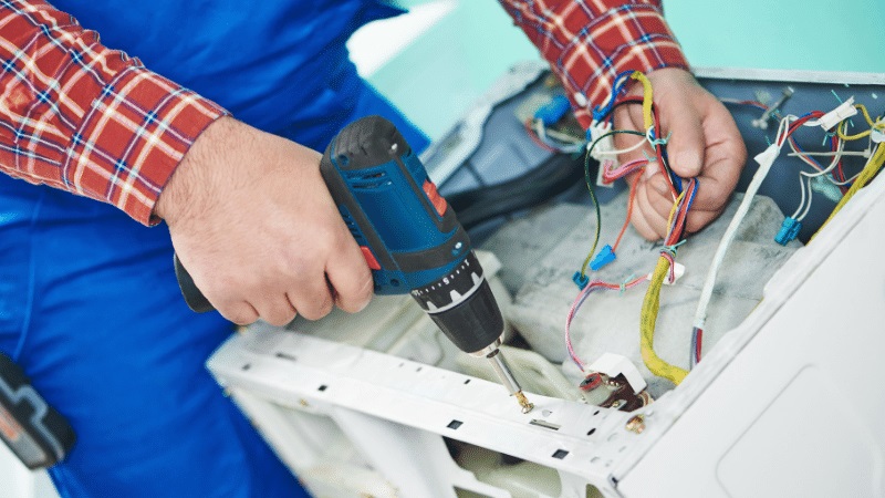 Pamukova Carrier Carrier çamaşır makinesi kart tamiri – Su almama arızası orijinal parça ile giderildi. - Teknik servis örneği